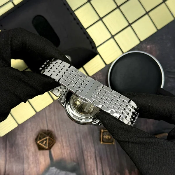 Чоловічий годинник Skmei 9323SIBK Silver-Black фото 7