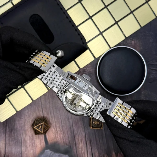 Мужские часы Skmei 9323TGDSI Silver/Gold-Silver фото 8
