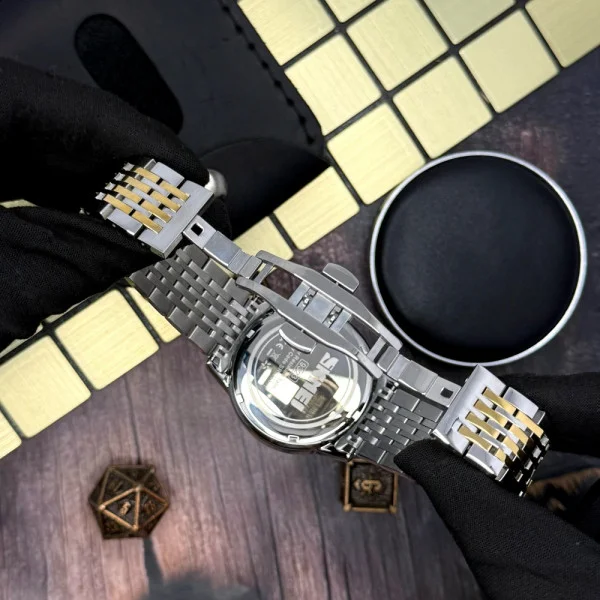 Чоловічий годинник Skmei 9323TGDGD Silver/Gold-Gold фото 9
