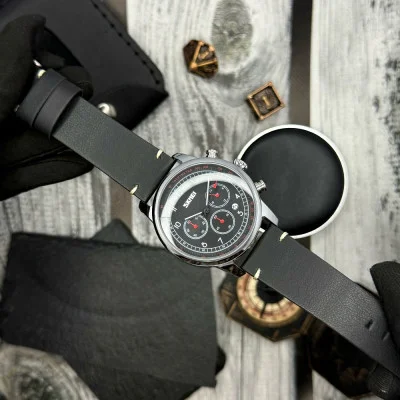 Чоловічий годинник Skmei 9318BKBK Black