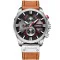 Curren 8346 Brown-Silver-Black