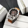 Мужские часы Curren 8346 Brown-Silver-Black фото 5