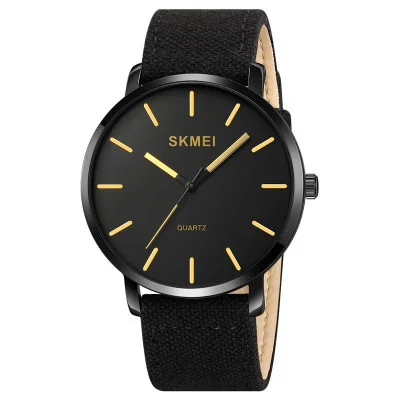 Мужские часы Skmei 1984BGD Gold-braided belt