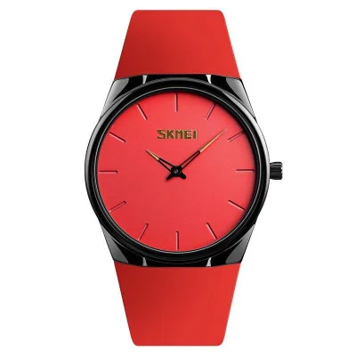Жіночий годинник Skmei 1601SRD Red