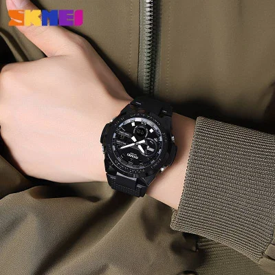 Чоловічий годинник Skmei 2105BK Black