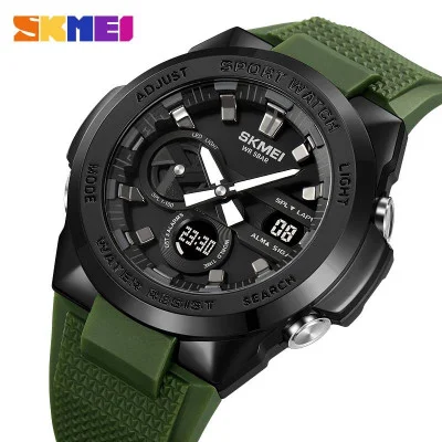 Чоловічий годинник Skmei 2105AG Army Green