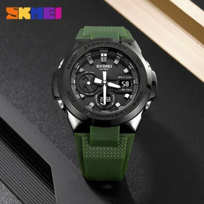 Мужские часы Skmei 2105AG Army Green