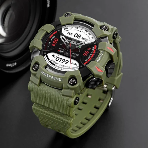Розумний годинник Skmei S231AG Army Green фото 4