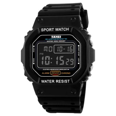 Чоловічий годинник Skmei 1134BKBK Black-Black
