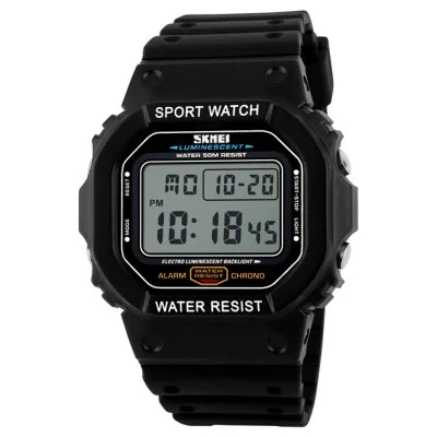Чоловічий годинник Skmei 1134BKWT Black-White