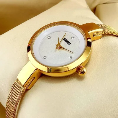 Жіночий годинник Skmei 1390GD Gold
