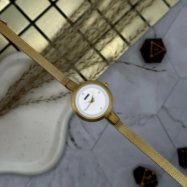 Жіночий годинник Skmei 1390GD Gold фото 5