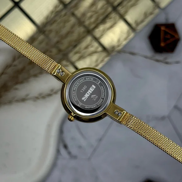 Жіночий годинник Skmei 1390GD Gold фото 8