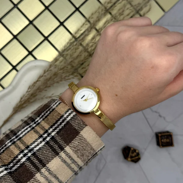 Жіночий годинник Skmei 1390GD Gold фото 4
