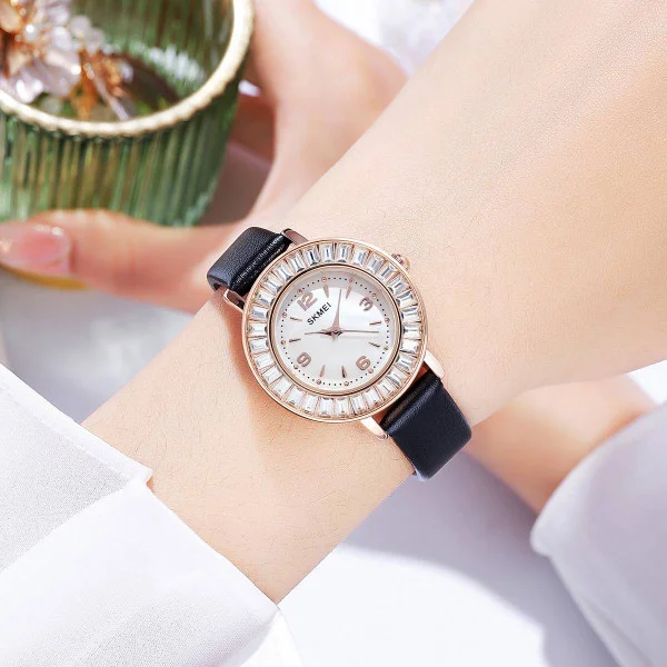 Жіночий годинник Skmei 1978WT White фото 5