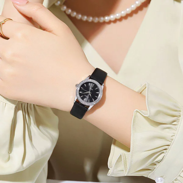 Жіночий годинник Skmei 2086SIBK Silver-Black фото 5