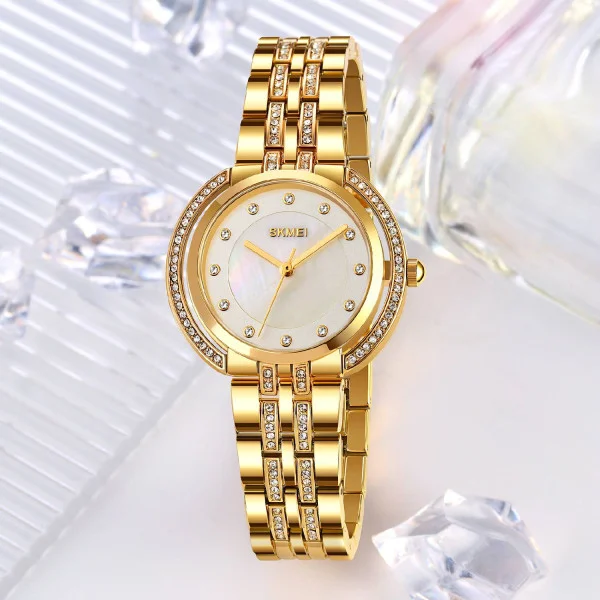 Жіночий годинник Skmei 1979GD Gold фото 7