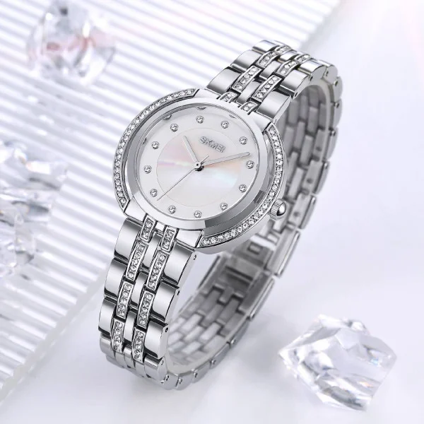 Женские часы Skmei 1979SI Silver фото 6