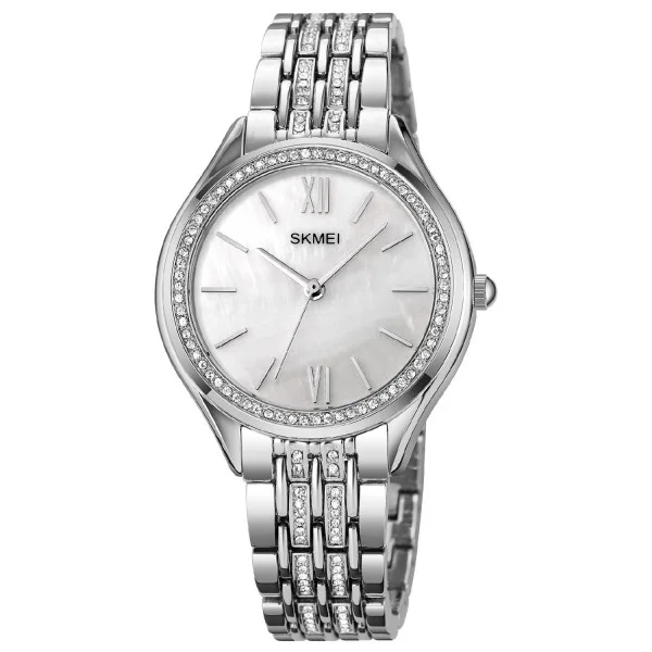 Жіночий годинник Skmei 1970SI Silver фото 1