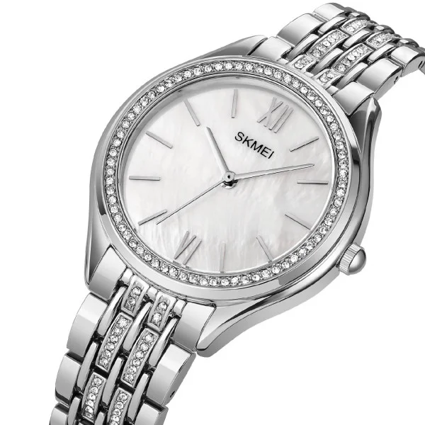 Жіночий годинник Skmei 1970SI Silver фото 3
