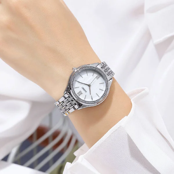 Жіночий годинник Skmei 1970SI Silver фото 6