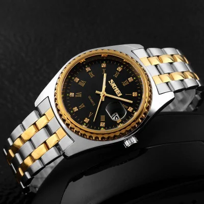 Жіночий годинник Skmei 9098BK-S Black Lady