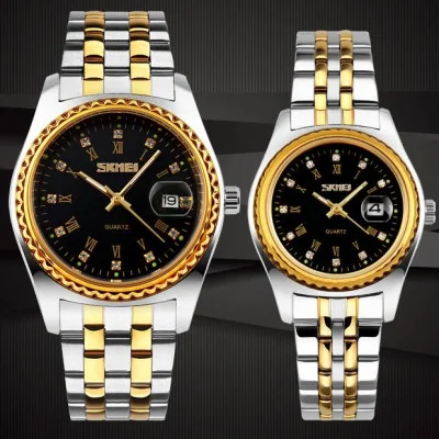 Жіночий годинник Skmei 9098BK-S Black Lady