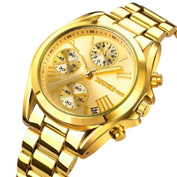 Женские часы Skmei 1897GD Gold фото 3