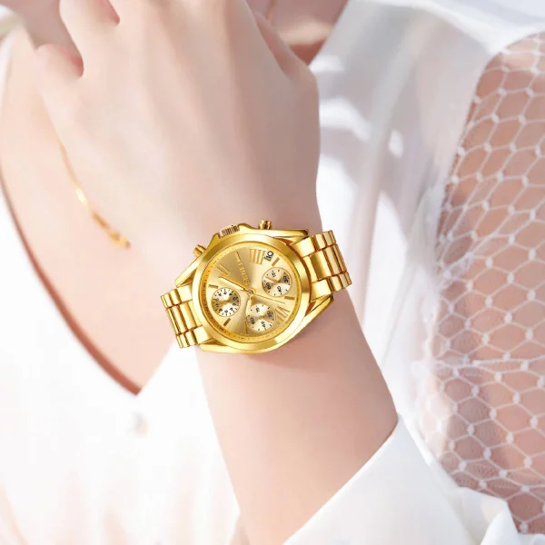Женские часы Skmei 1897GD Gold фото 4