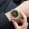 Чоловічий годинник Skmei 9272TGDBK-B Gold/Silver-Black Men фото 4