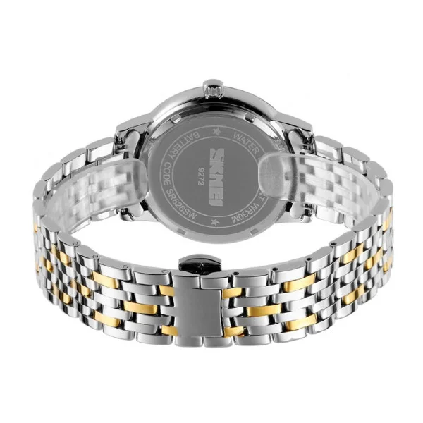 Чоловічий годинник Skmei 9272TGDBK-B Gold/Silver-Black Men фото 5