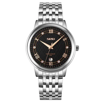 Чоловічий годинник Skmei 9272SIBK-B Silver-Black Men