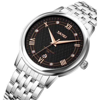 Чоловічий годинник Skmei 9272SIBK-B Silver-Black Men