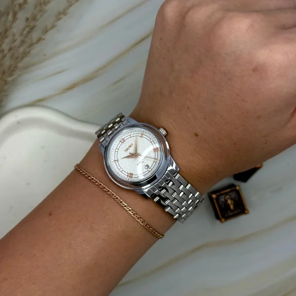 Жіночий годинник Skmei 9272SISI-S Silver-Silver Lady фото 3