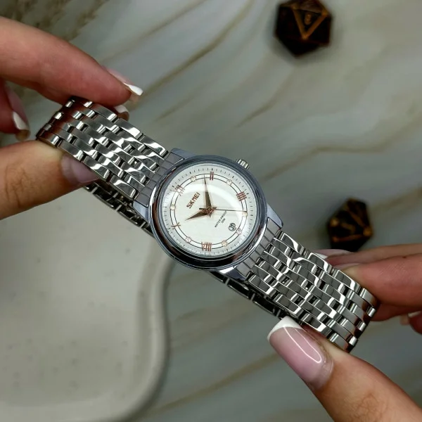 Жіночий годинник Skmei 9272SISI-S Silver-Silver Lady фото 4