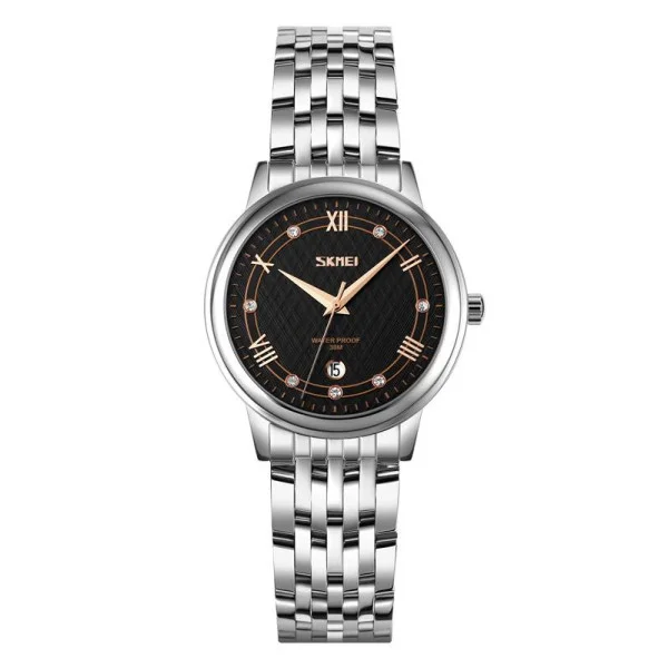 Жіночий годинник Skmei 9272SIBK-S Silver-Black Lady фото 1