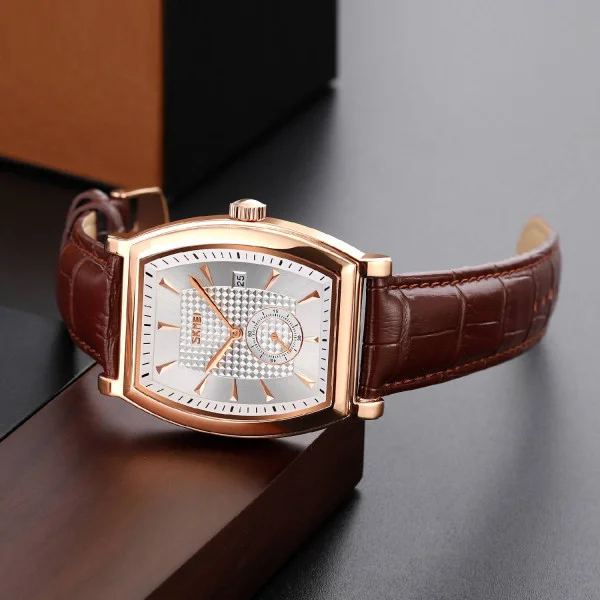 Чоловічий годинник Skmei 9306RGSI Rose Gold-Silver фото 4