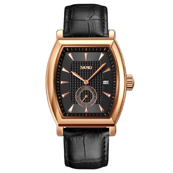 Чоловічий годинник Skmei 9306RGBK Rose Gold-Black фото 1
