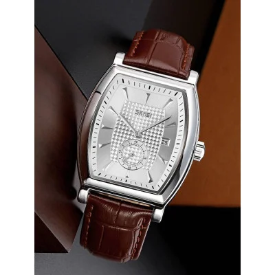 Чоловічий годинник Skmei 9306SISI Silver-Silver