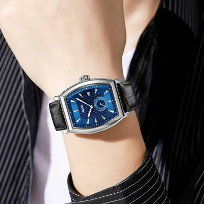 Чоловічий годинник Skmei 9306SIBU Silver-Blue