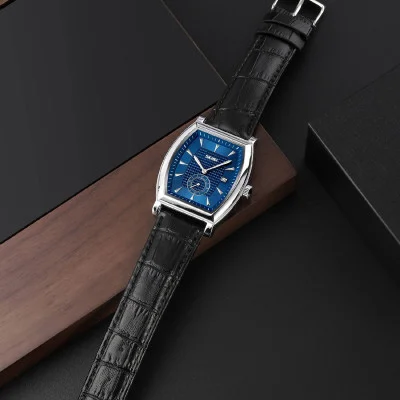 Мужские часы Skmei 9306SIBU Silver-Blue