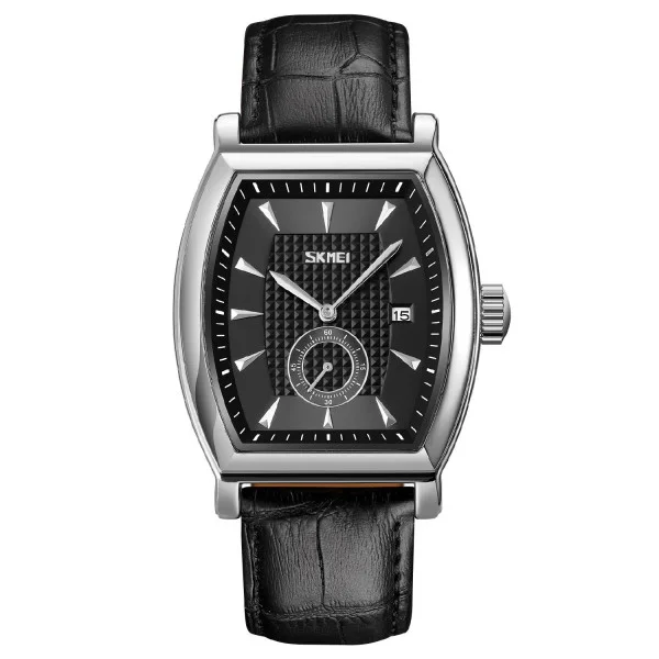 Чоловічий годинник Skmei 9306SIBK Silver-Black фото 1