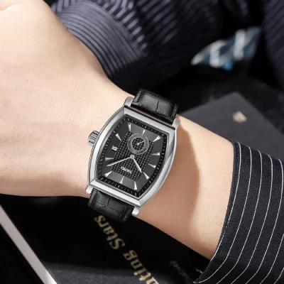 Чоловічий годинник Skmei 9306SIBK Silver-Black