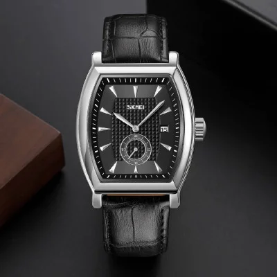 Чоловічий годинник Skmei 9306SIBK Silver-Black