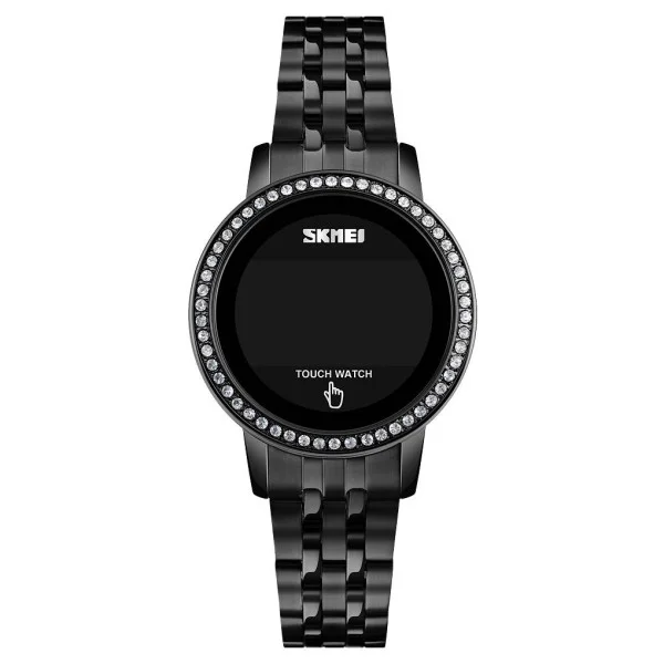 Жіночий годинник Skmei 1669BK Black фото 1