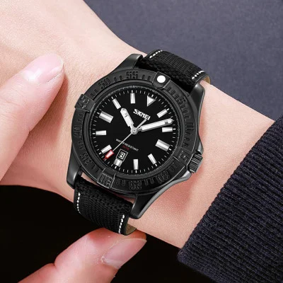 Чоловічий годинник Skmei 9339BK Black