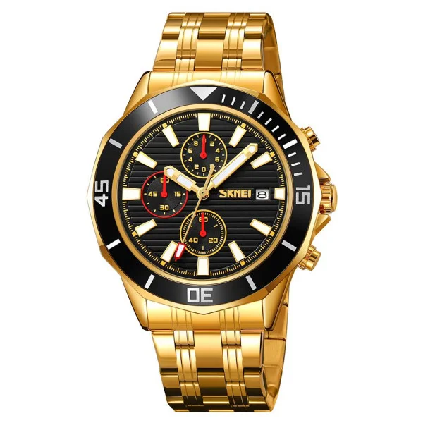 Мужские часы Skmei 9335GDBK Gold-Black фото 1