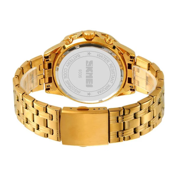 Чоловічий годинник Skmei 9335GDGY Gold-Grey фото 4