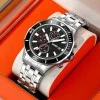 Чоловічий годинник Skmei 9335SIBK Silver-Black фото 4