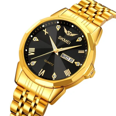 Чоловічий годинник Skmei 2291GDBK Gold-Black
